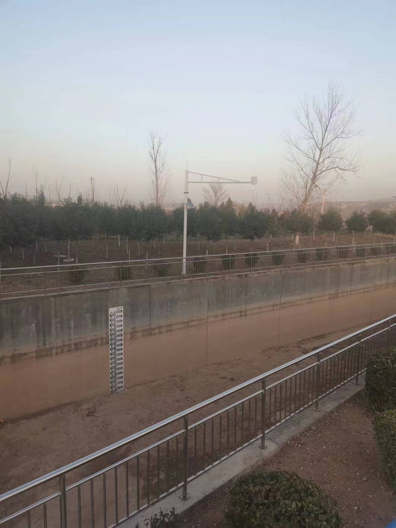 渭南市抽黃供水蒲石沉砂池工程水位計(jì)應(yīng)用--賽譜